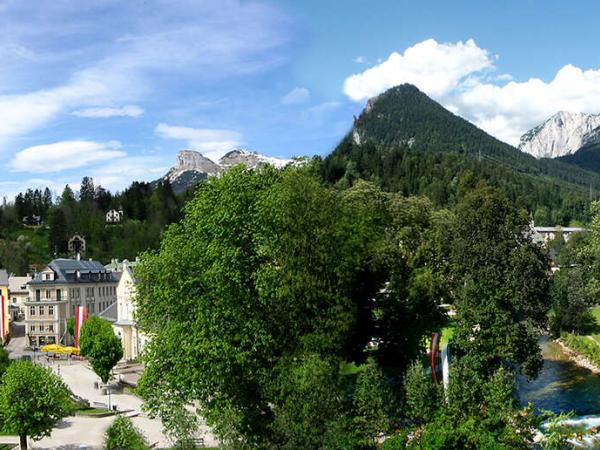 Panoramic view over the mountains